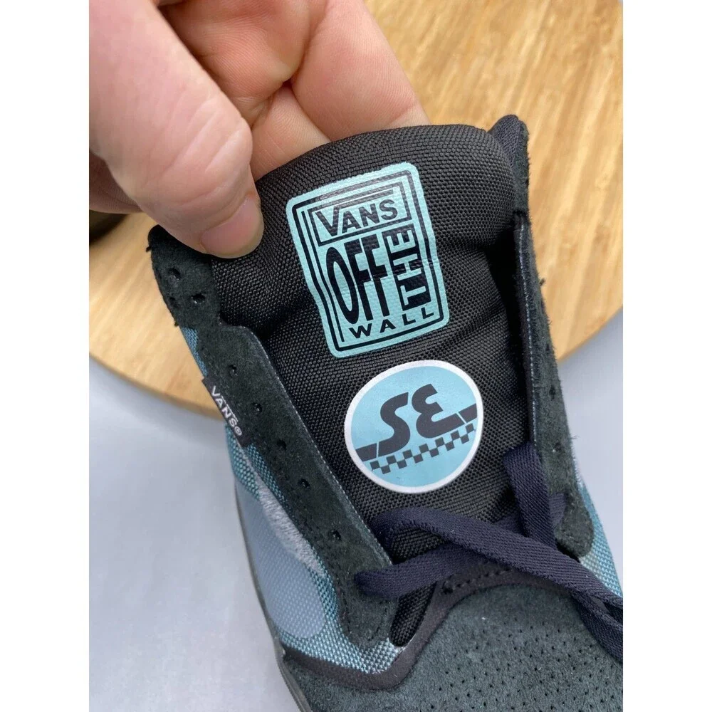 Vans Shoes Womens 8.5 Black EVDNT Ultimate Waffle Skateboarding Sneakers Mens 7 - Picture 11 of 14